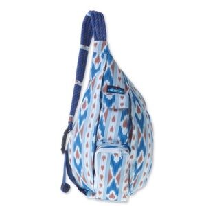 KAVU Mini Rope Sling ~ River Ikat Water Resistant Poly ~ NWT